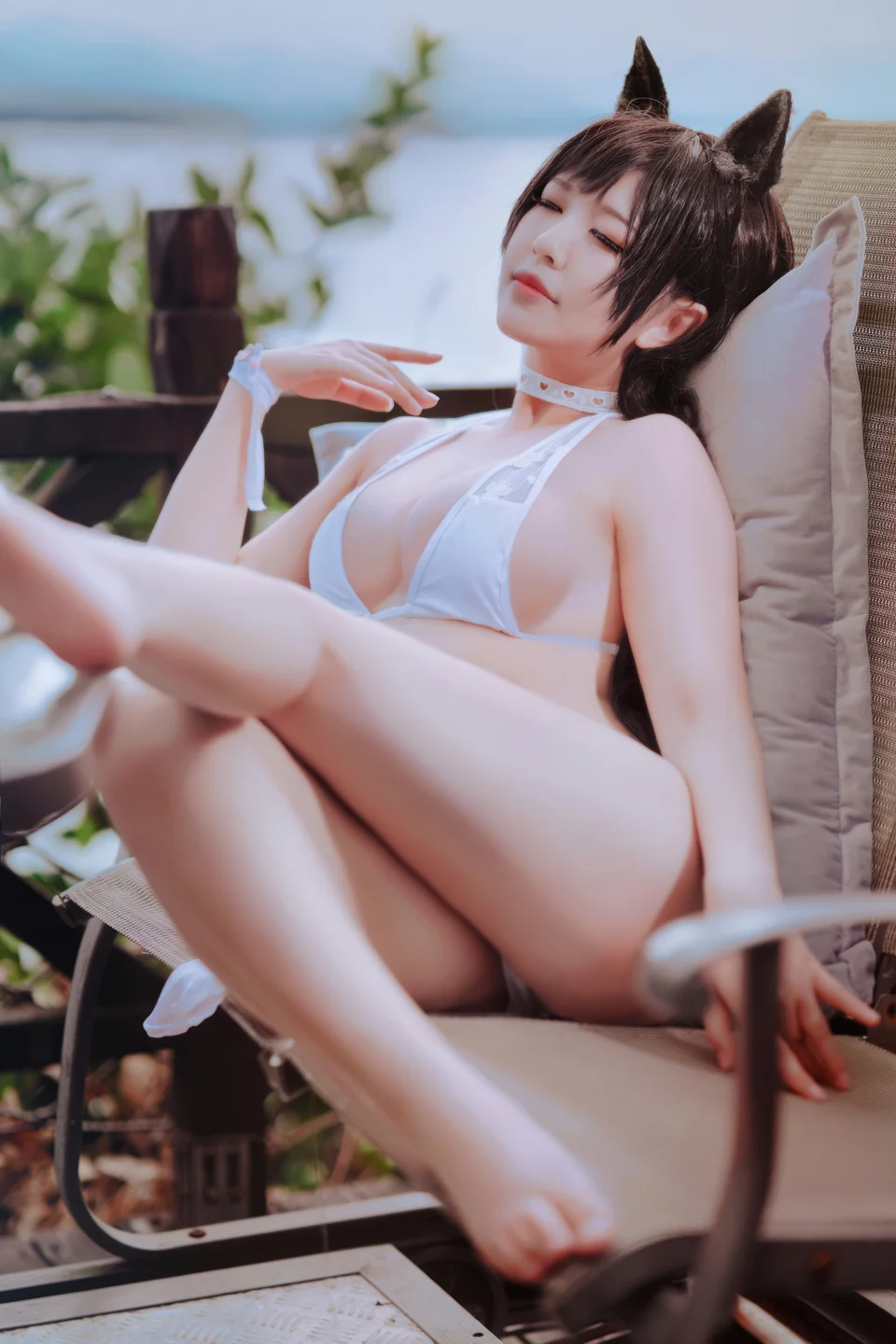 半半子 - No.100 碧蓝航线·爱宕 泳装 [27P-171MB] tg@simisebaisi 【丝足阁】006.webp